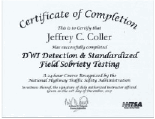 Certificate of completion